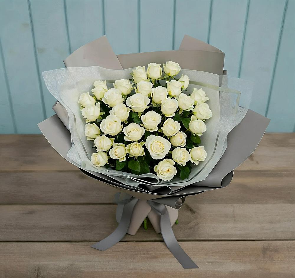 Букет Белоснежная нежность в Агирише