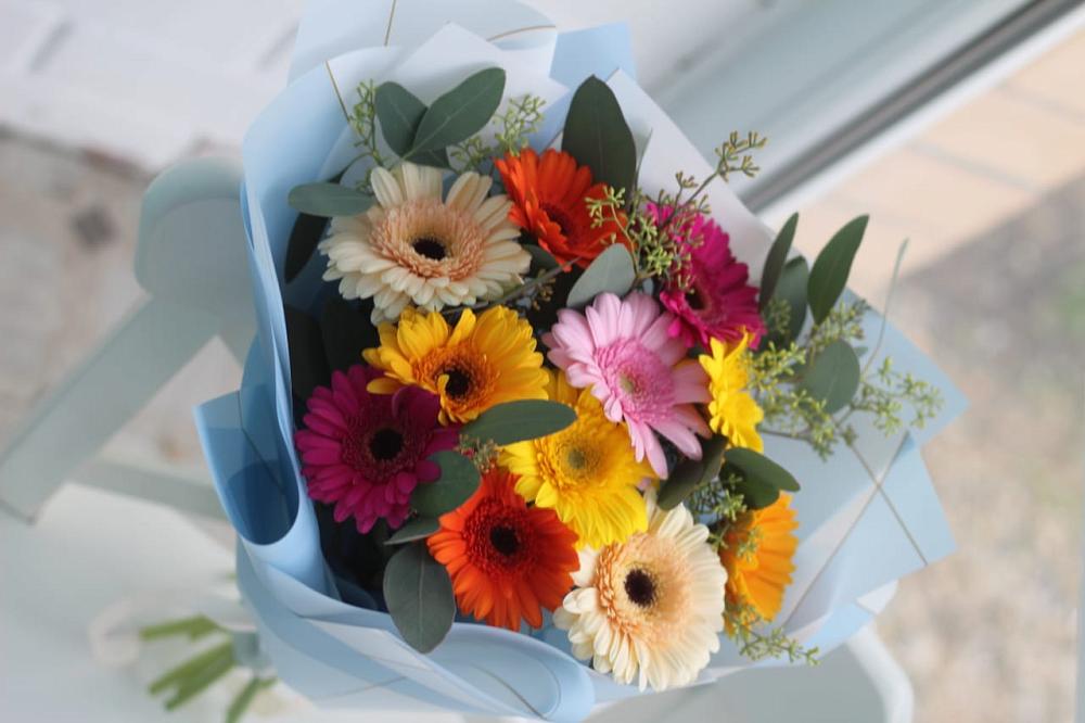 Букет цветов из: Герберы в Агирише