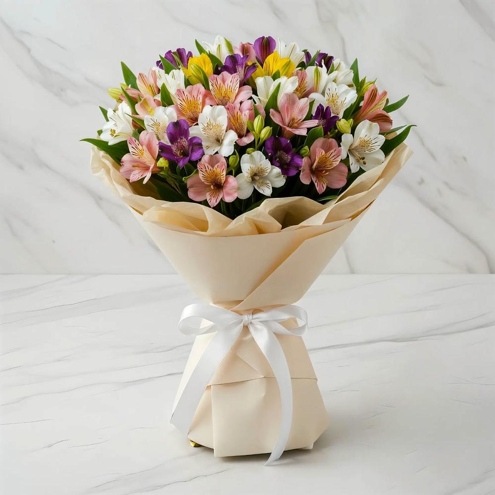 Букет цветов из: Альстромерии в Агирише