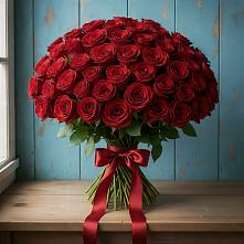 Букет Красные розы Блэк Меджик в Агирише