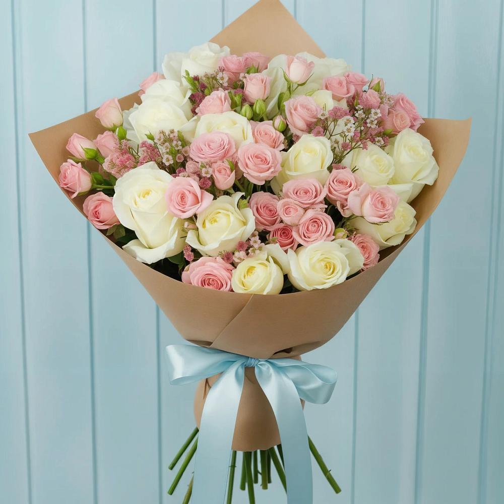 Букет цветов из: Розы в Агирише