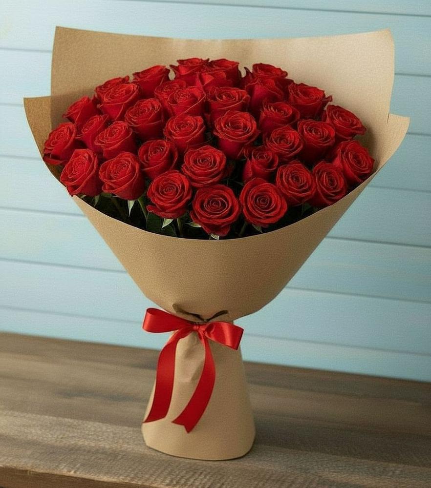 Букет Красные розы Милано в Агирише