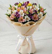 Букет цветов из:  Альстромерии #REPLACE_PRED# Агирише