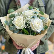 Букет цветов из:  Розы #REPLACE_PRED# Агирише