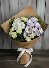 Букет цветов из:  Хризантемы и Розы в Агирише