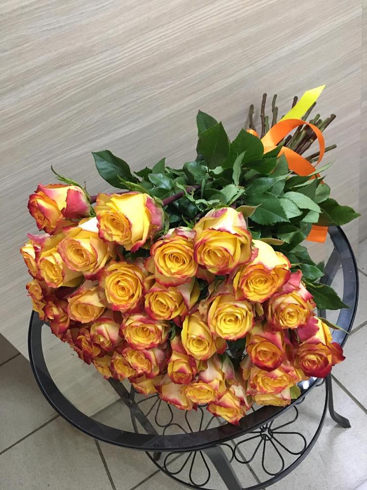 Букет Желтые розы в Агирише