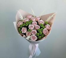 Букет цветов из:  Розы и Хризантемы #REPLACE_PRED# Агирише