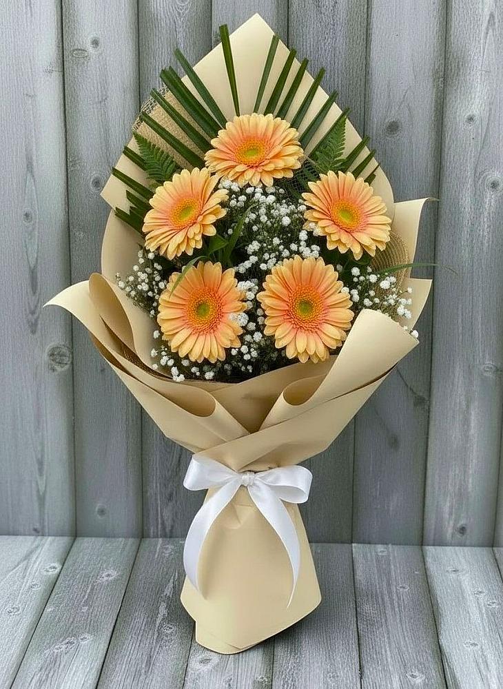 Букет цветов из: Герберы в Агирише