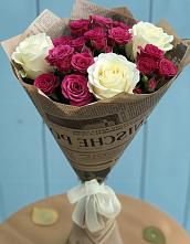 Букет цветов из:  Розы #REPLACE_PRED# Агирише