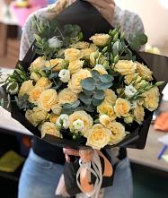Букет цветов из:  Розы и Лизиантусы #REPLACE_PRED# Агирише