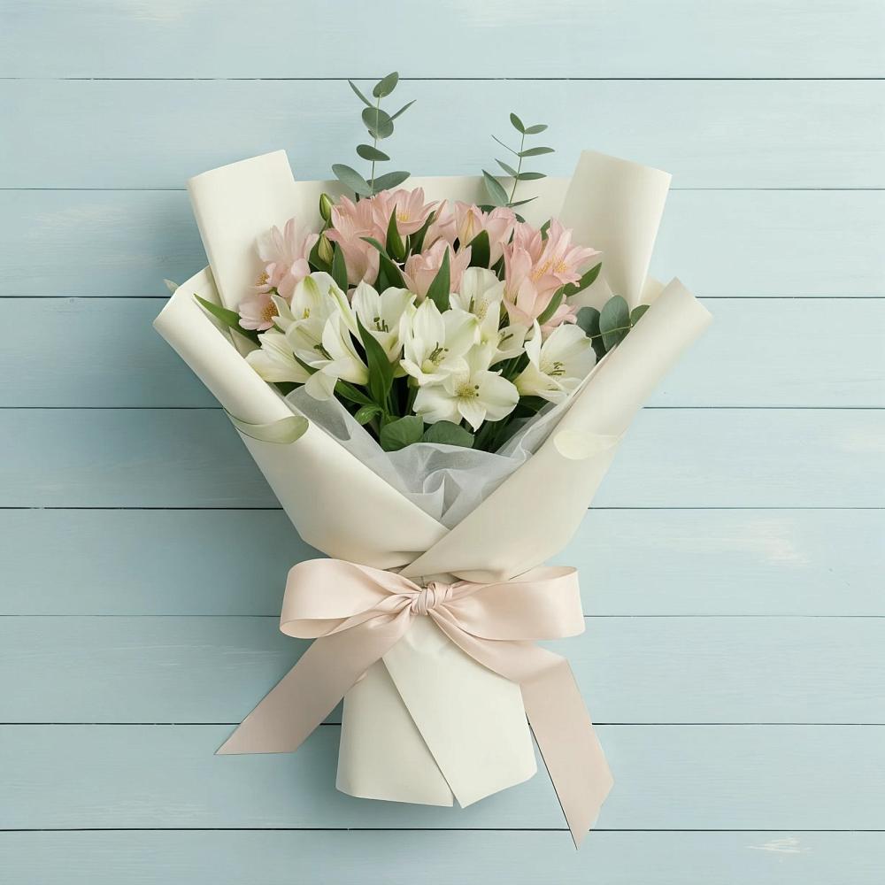 Букет цветов из: Альстромерии в Агирише