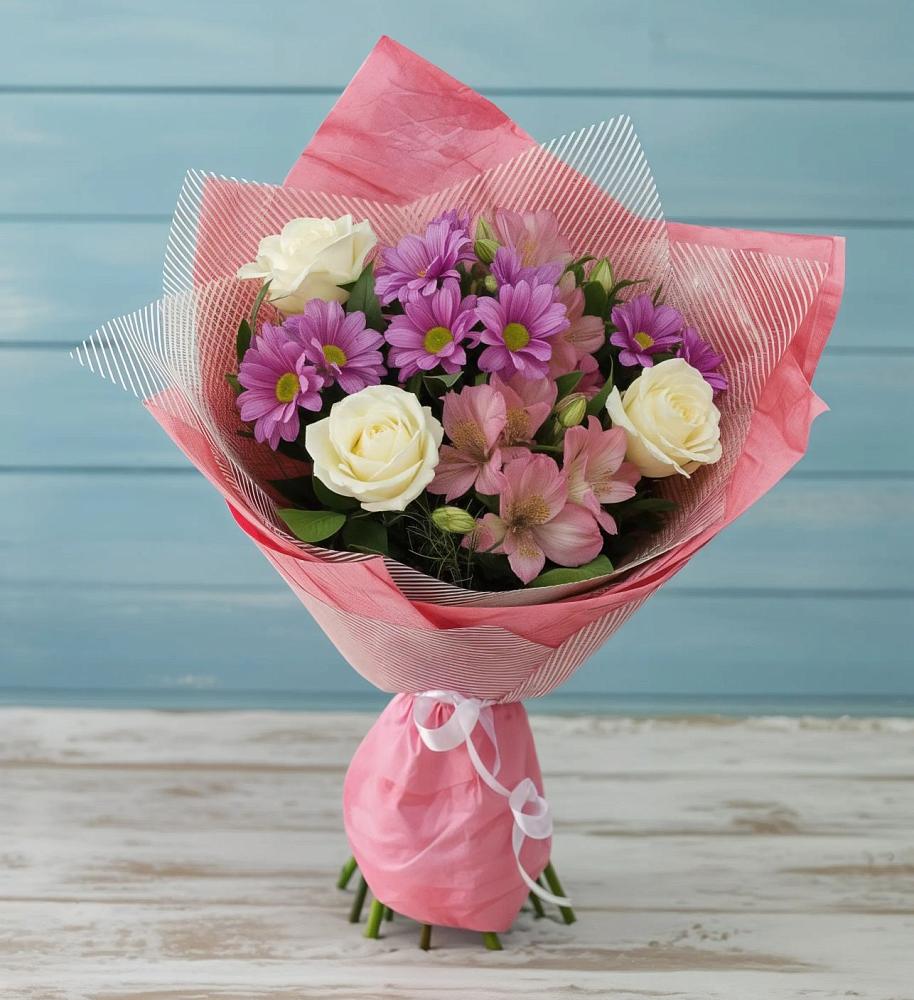 Букет цветов из: Герберы в Агирише