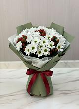 Букет цветов из:  Хризантемы #REPLACE_PRED# Агирише